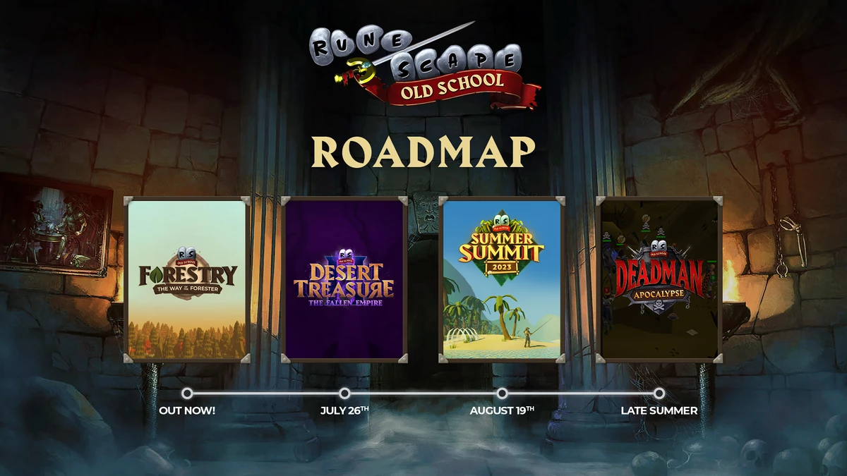 Команда Old School RuneScape показала дорожную карту проекта на лето 2023 года Команда Old School RuneScape показала дорожную карту проекта на лето 2023 года