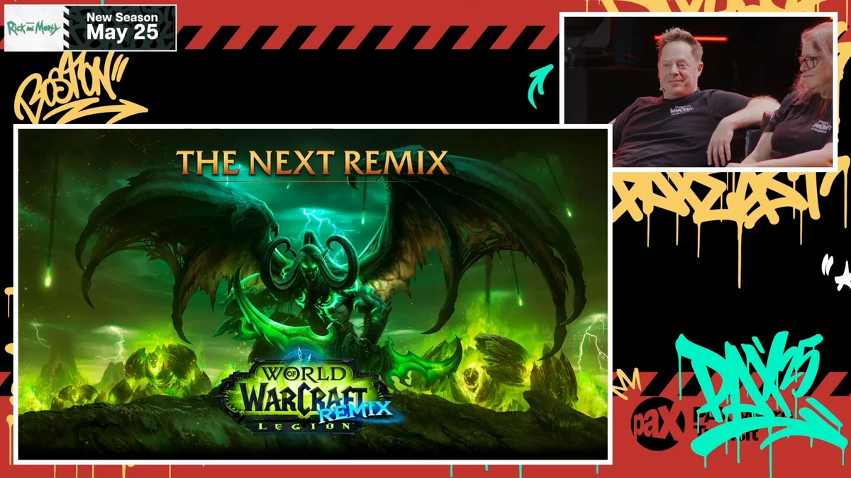 В World of Warcraft появится новый ремикс — Legion В World of Warcraft появится новый ремикс — Legion