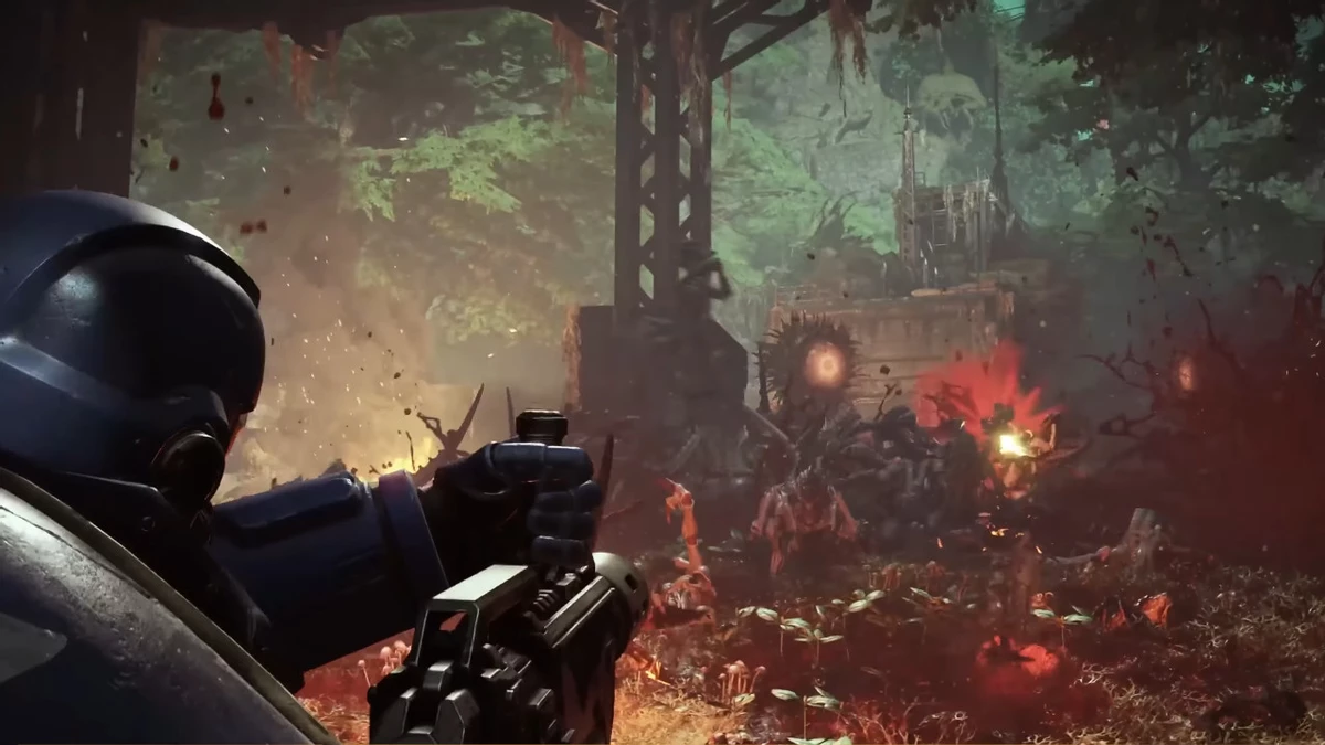 Мельта-ружье из Warhammer 40,000: Space Marine 2 показали на видео Мельта-ружье из Warhammer 40,000: Space Marine 2 показали на видео