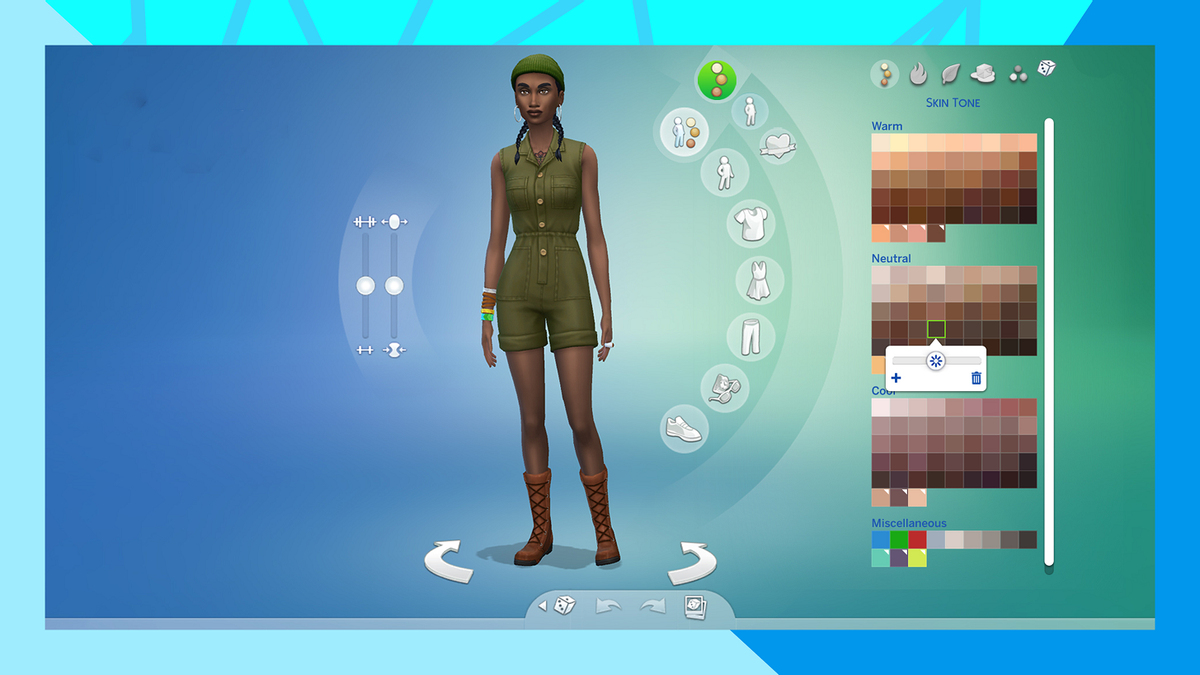 The Sims 4 - Более сотни оттенков кожи в декабрьском обновлении