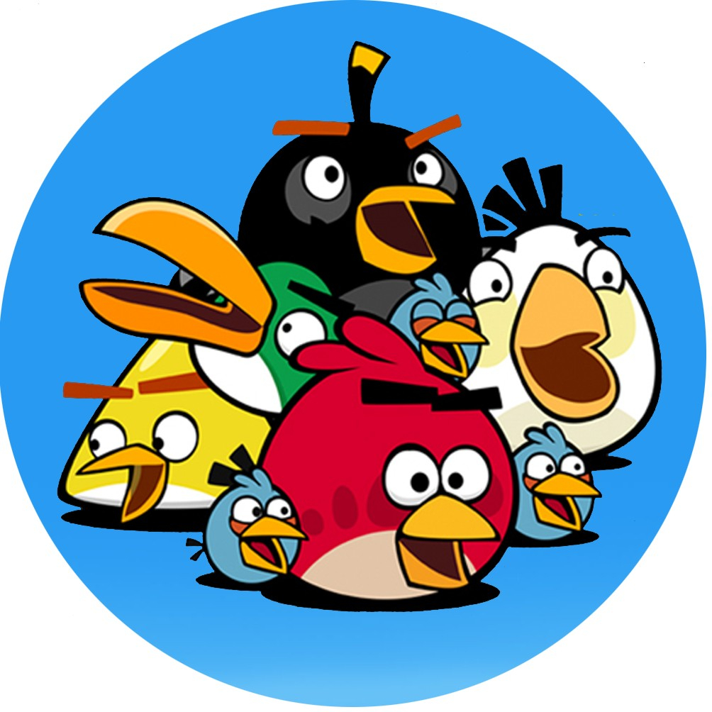 Скриншоты игры Angry Birds.