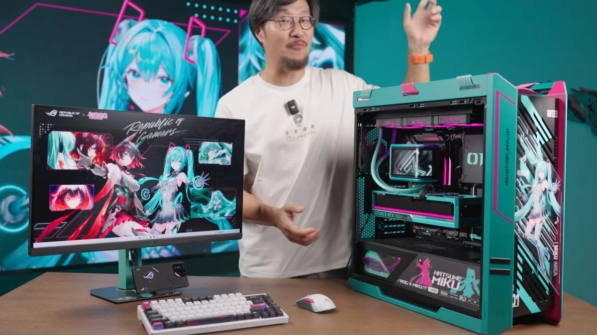 Хацунэ Мику прячется не только в Wi-Fi — анонс ASUS RTX 5080 ROG Astral Hatsune Miku Хацунэ Мику прячется не только в Wi-Fi — анонс ASUS RTX 5080 ROG Astral Hatsune Miku
