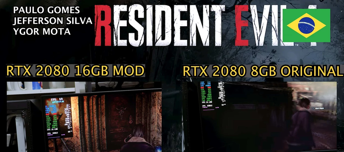 RTX 2080 16 Гб на 1400% быстрее RTX 2080 8 Гб по показателю 1% FPS