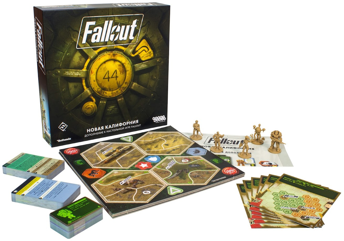 Настольная игра Fallout: Новая Калифорния — великолепное дополнение для отличного оригинала