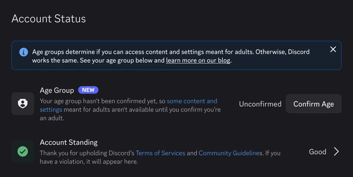 «Безопаснее для подростков, тот же Discord для взрослых»: проверку возраста запустят уже 24 сентября «Безопаснее для подростков, тот же Discord для взрослых»: проверку возраста запустят уже 24 сентября