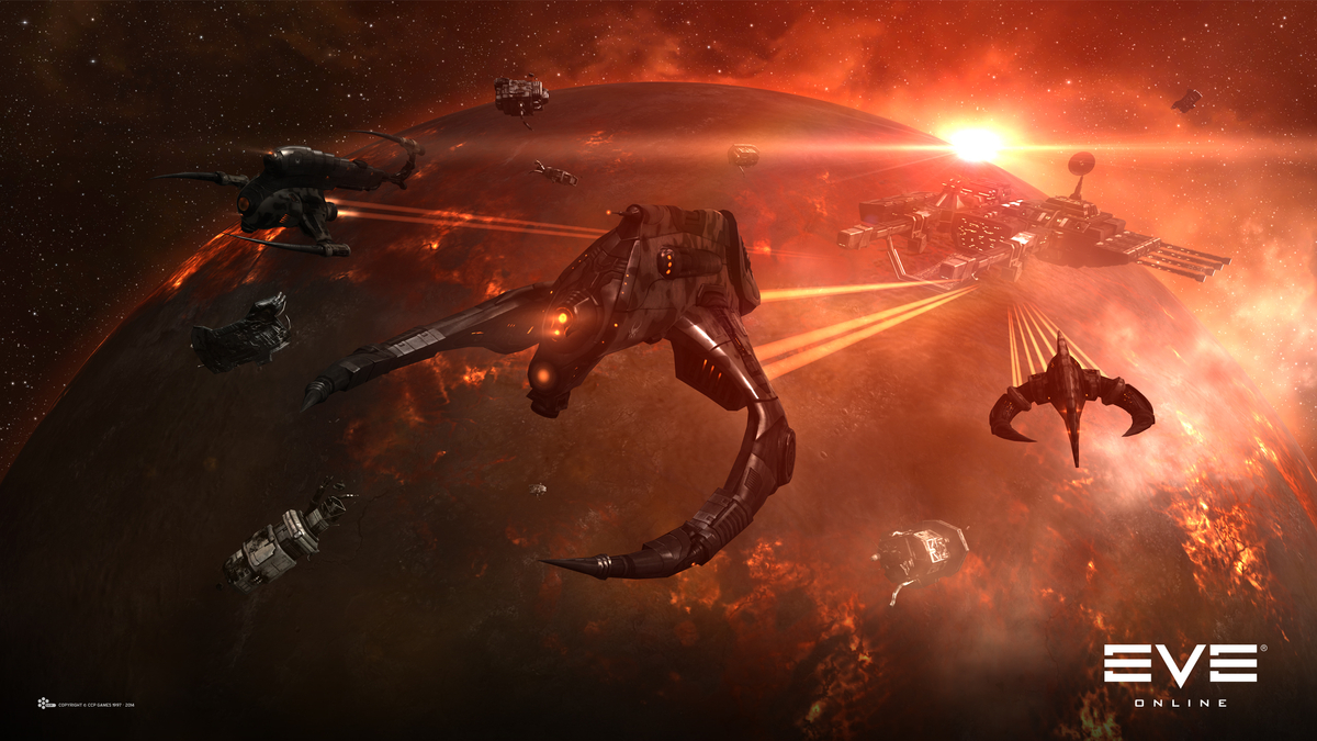 EVE Online — Уже почти 8 месяцев в игре разворачивается глобальная война