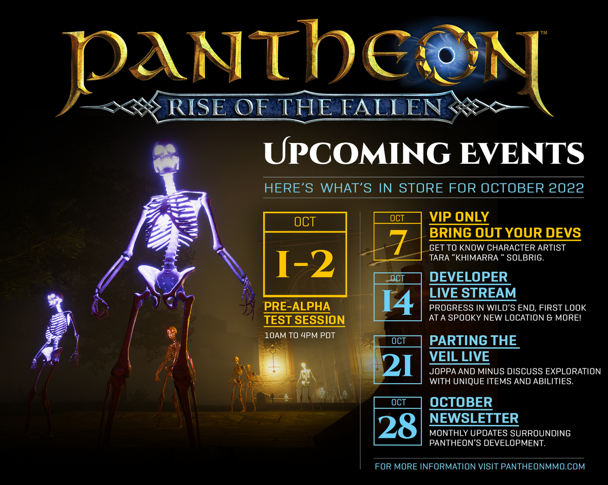 Разработчики MMORPG Pantheon: Rise of the Fallen возобновляют пре-альфа сессии