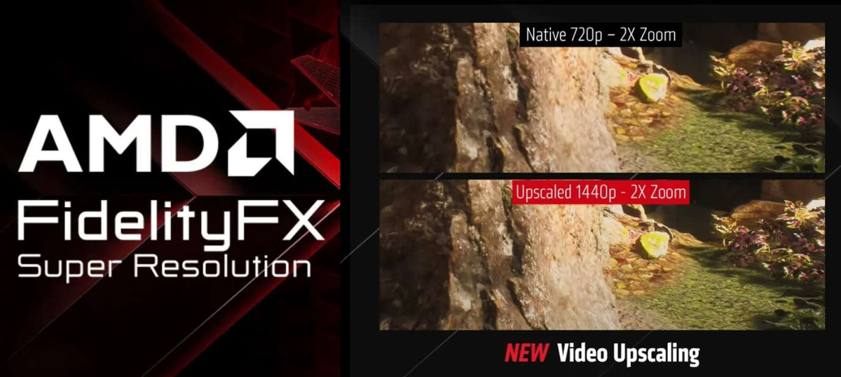 AMD готовит FSR для видео в браузере и VLC
