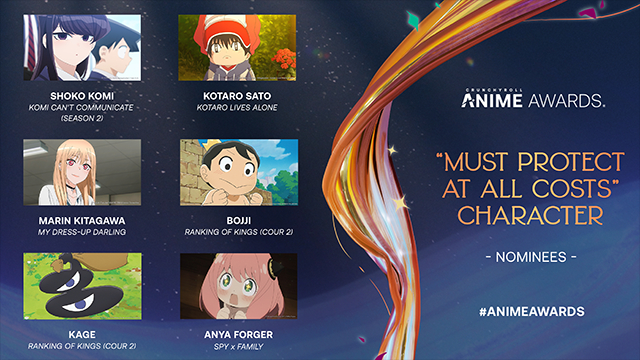 Объявлены номинанты на Crunchyroll Anime Awards