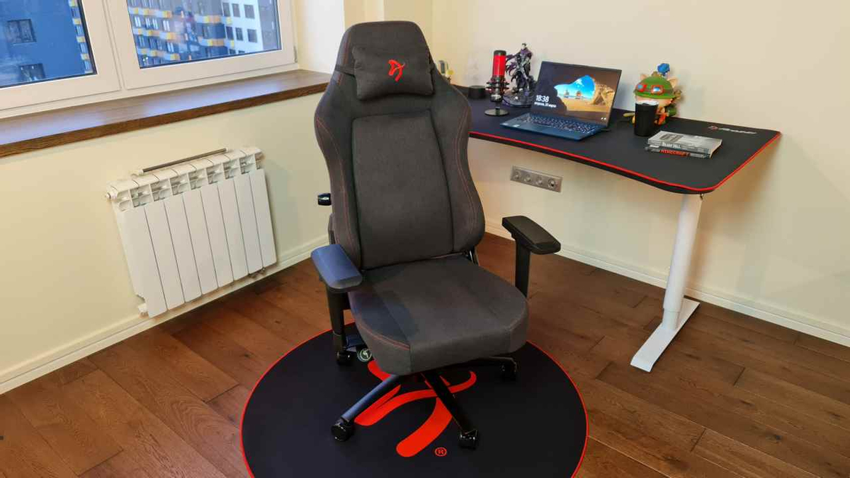 [Обзор] Лучшее кресло для больших геймеров AROZZI PRIMO WOVEN FABRIC