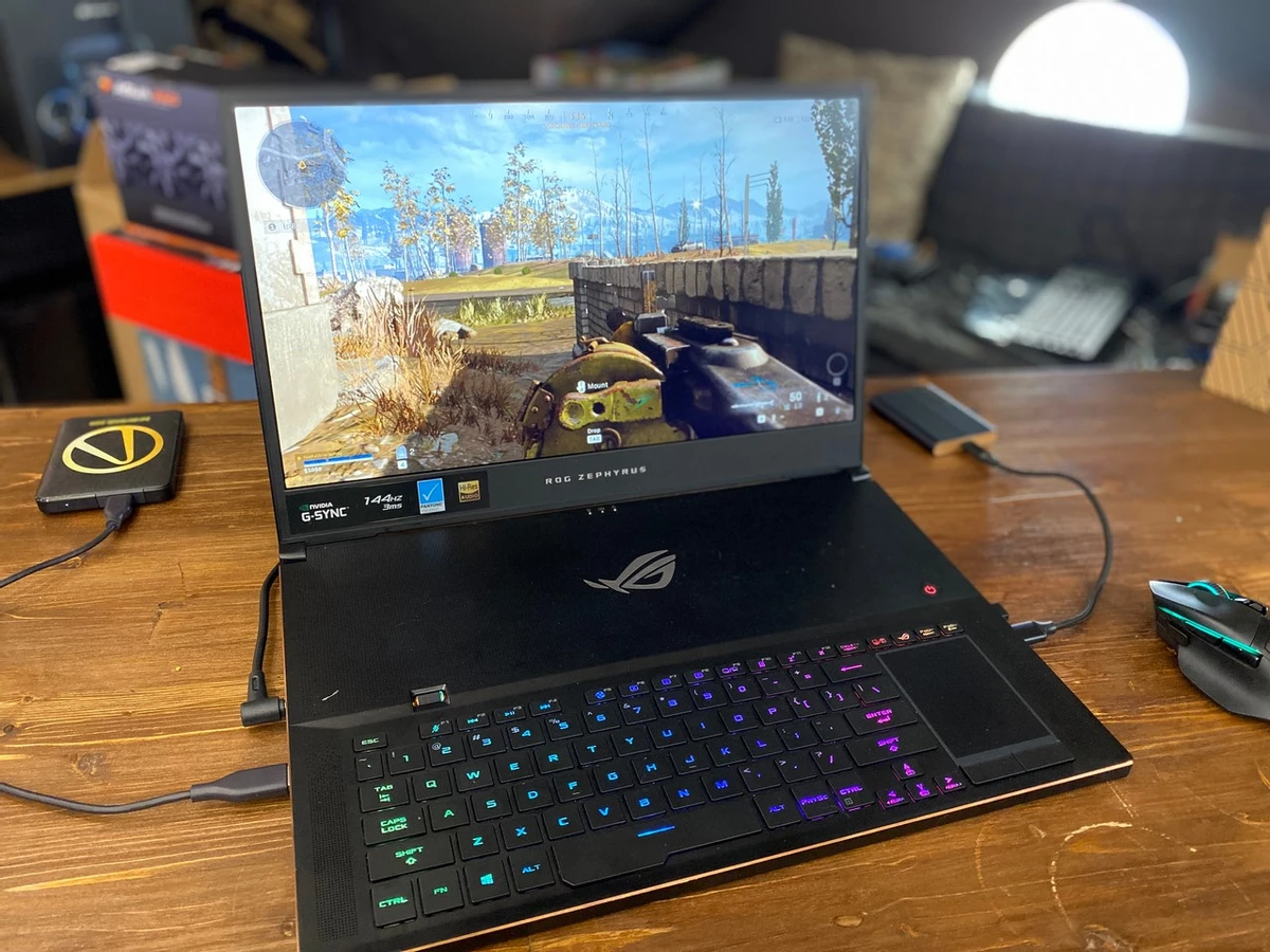 Игровой ноутбук, способный заменить ПК — ASUS ROG Zephyrus S GX701GX