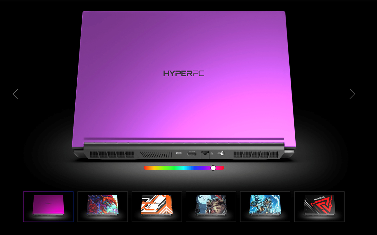 Компания HYPERPC представляет новый продукт – свой первый игровой ноутбук.