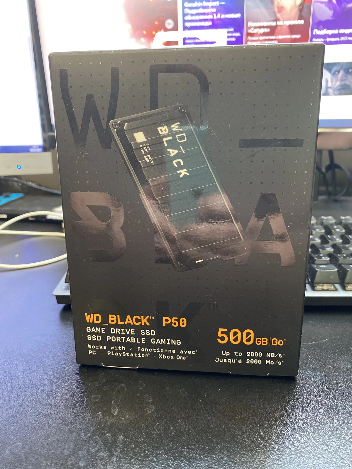 Обзор Western Digital WD_Black P50 Game Drive SSD