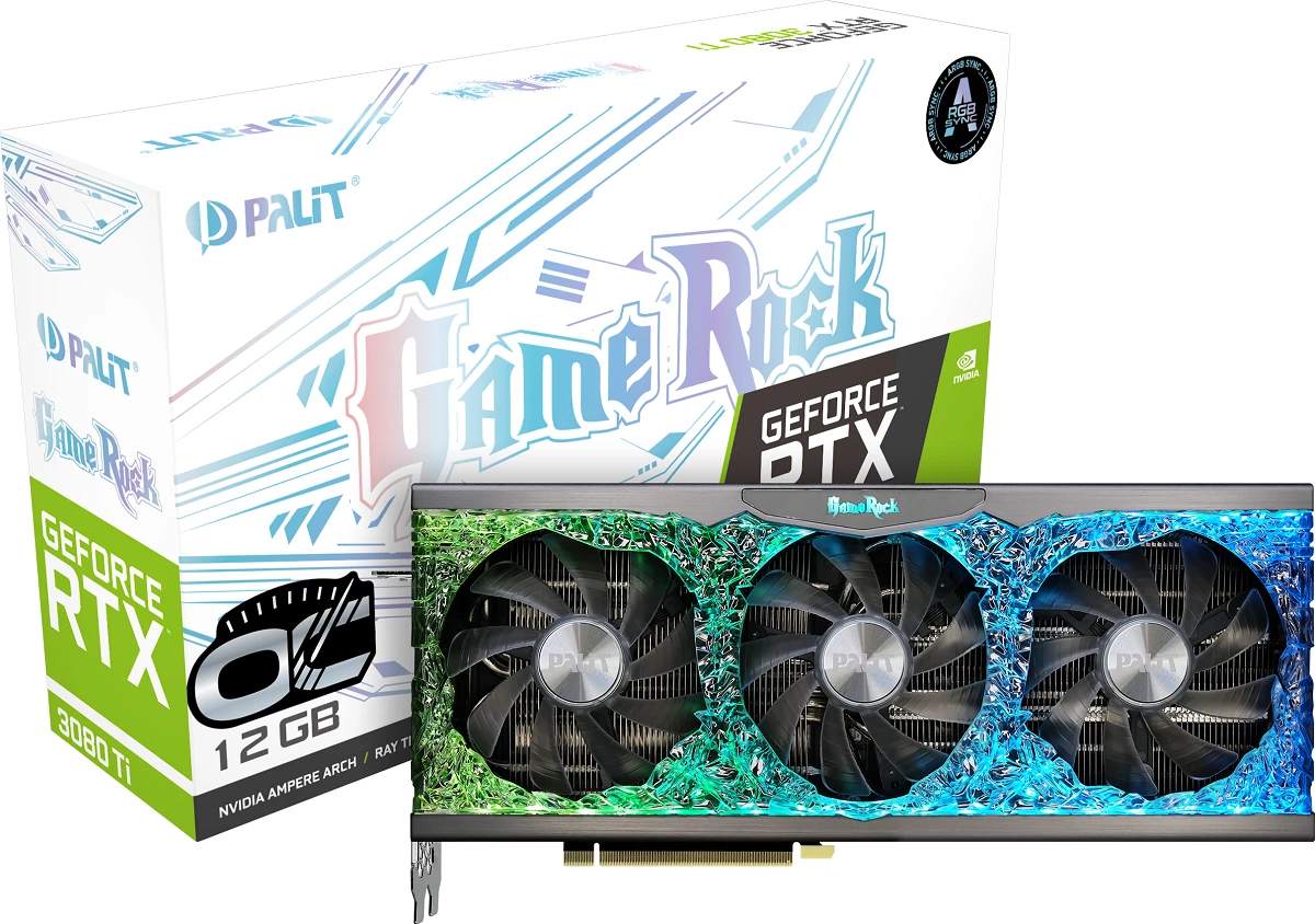 [Computex 2021] Palit анонсирует видеокарты GeForce RTX 3080 Ti и RTX 3070 Ti серий GameRock и GamingPro