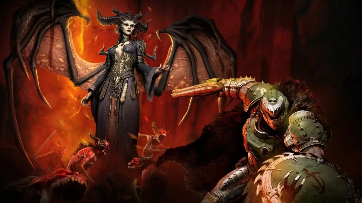 Blizzard намекнула на возможную коллаборацию Diablo и DOOM Blizzard намекнула на возможную коллаборацию Diablo и DOOM