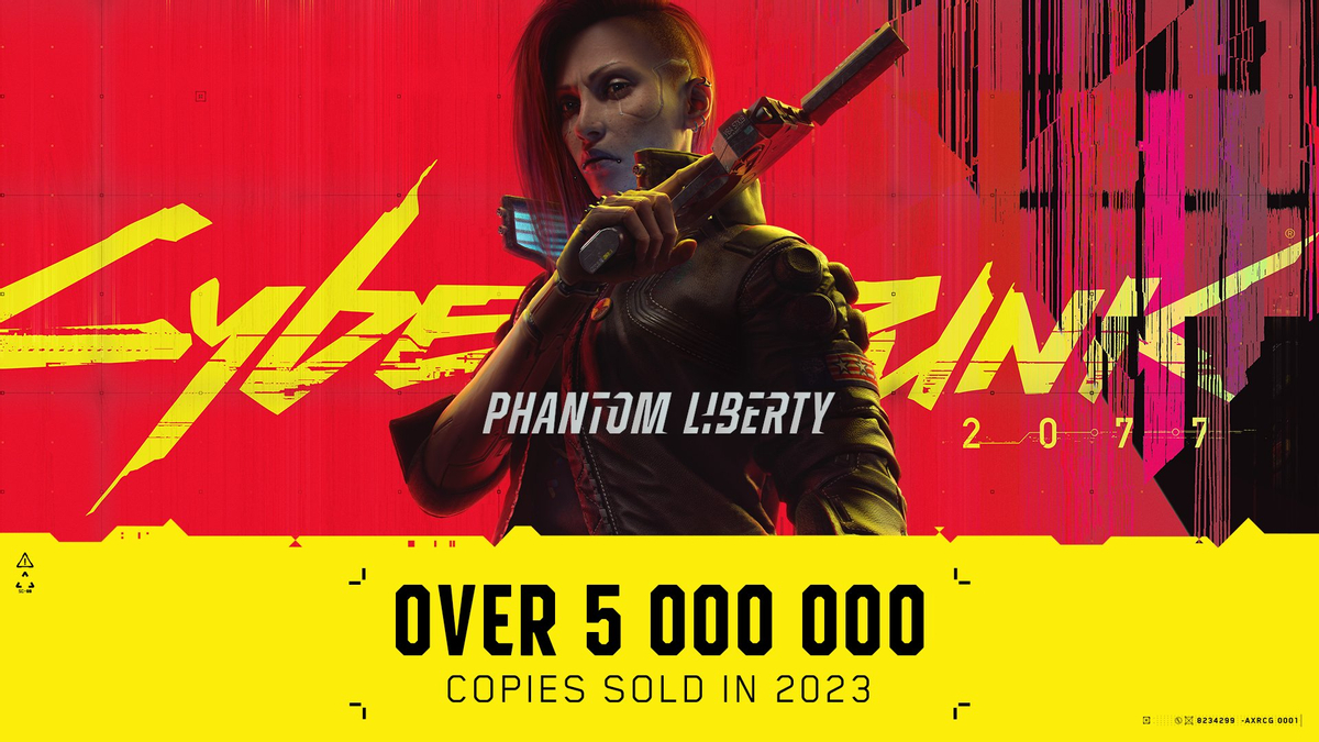 Продажи Cyberpunk 2077 Призрачная свобода превысили 5 миллионов копий
