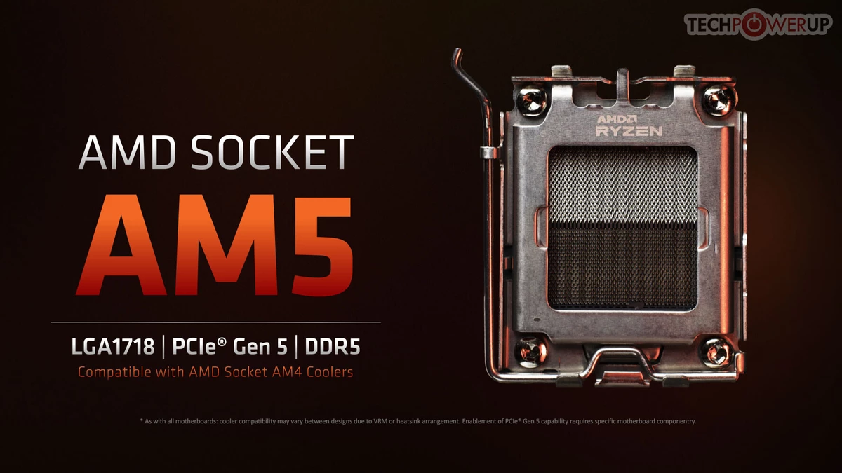 Сокет AMD AM5 планируется поддерживать долгое время Сокет AMD AM5 планируется поддерживать долгое время