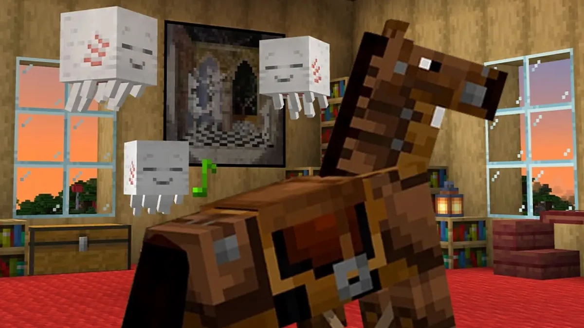 Спустя 15 лет игроки Minecraft получили возможность крафта седел Спустя 15 лет игроки Minecraft получили возможность крафта седел