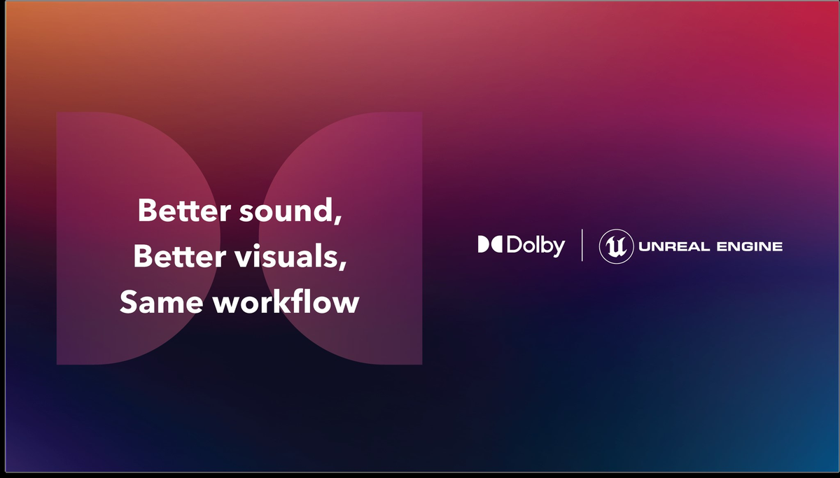 В Unreal Engine добавили поддержку Dolby Atmos и Vision