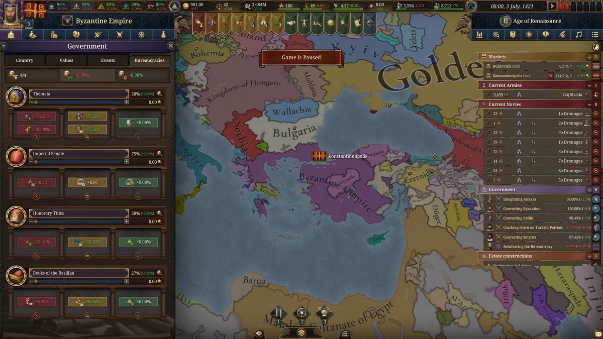Возрождение Восточного Рима: обзор дополнения Europa Universalis 5: Fate of the Phoenix Возрождение Восточного Рима: обзор дополнения Europa Universalis 5: Fate of the Phoenix