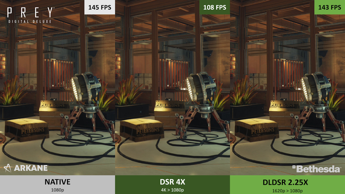 NVIDIA представила технологию DLDSR, которая позволит улучшить качество изображения в играх