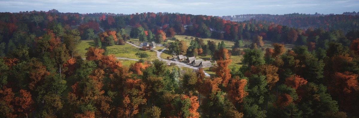 Времена года на скриншотах Manor Lords Времена года на скриншотах Manor Lords