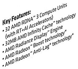 Характеристики видеокарты AMD RX 7600