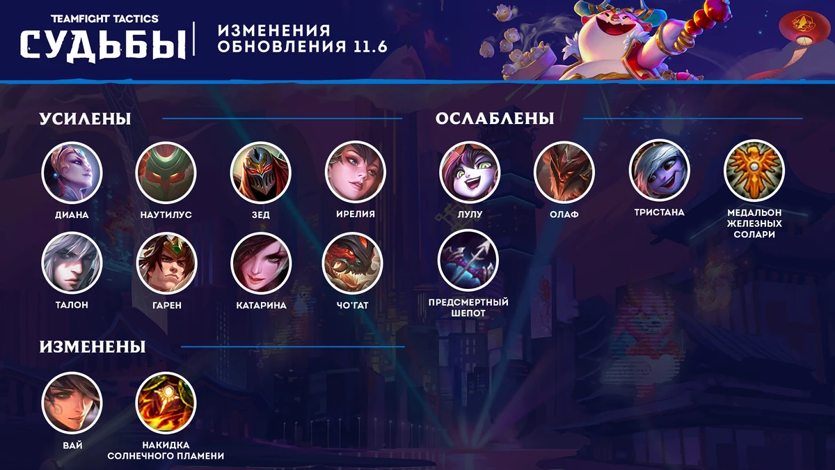 League of Legends - Ослабление системного лечения и облики “Боевая академия”