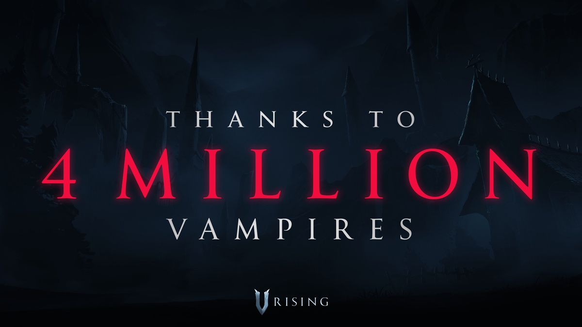 Кровь V Rising вкусили 4 миллиона игроков 