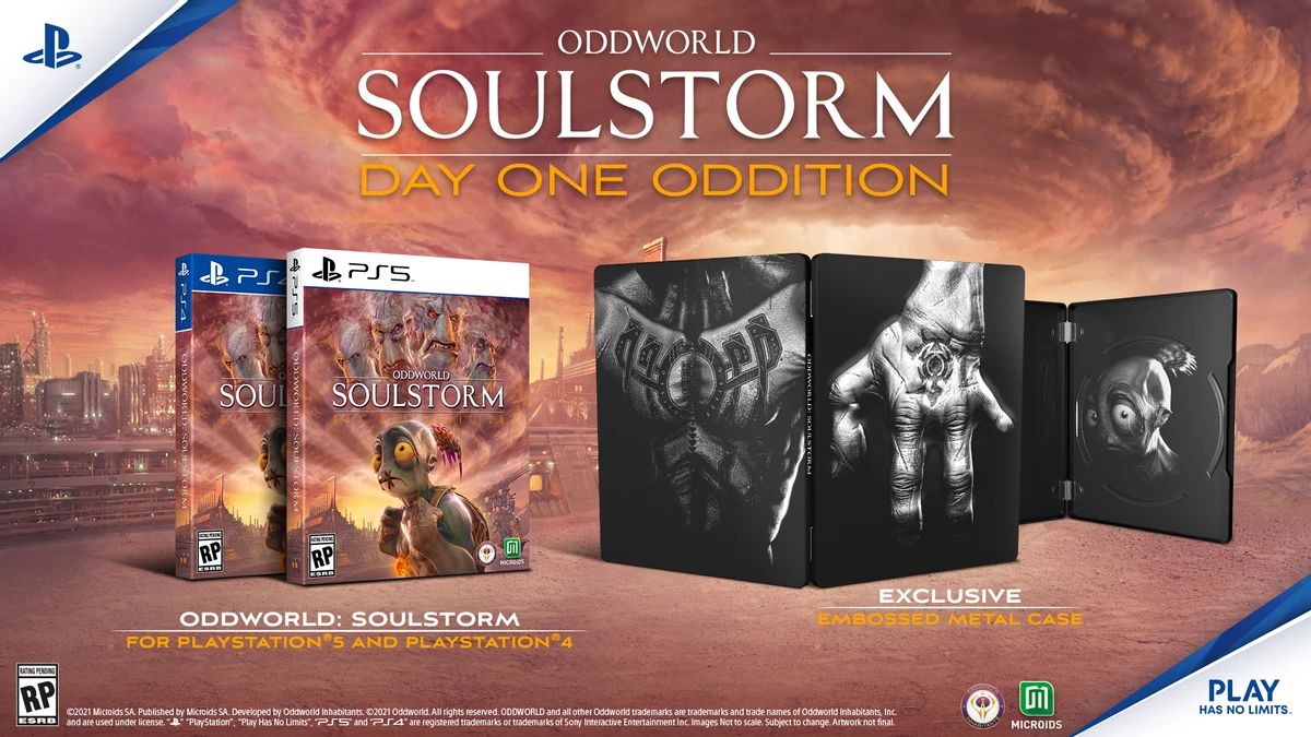 Oddworld: Soulstorm - К игре вышло крупное обновление с улучшениями