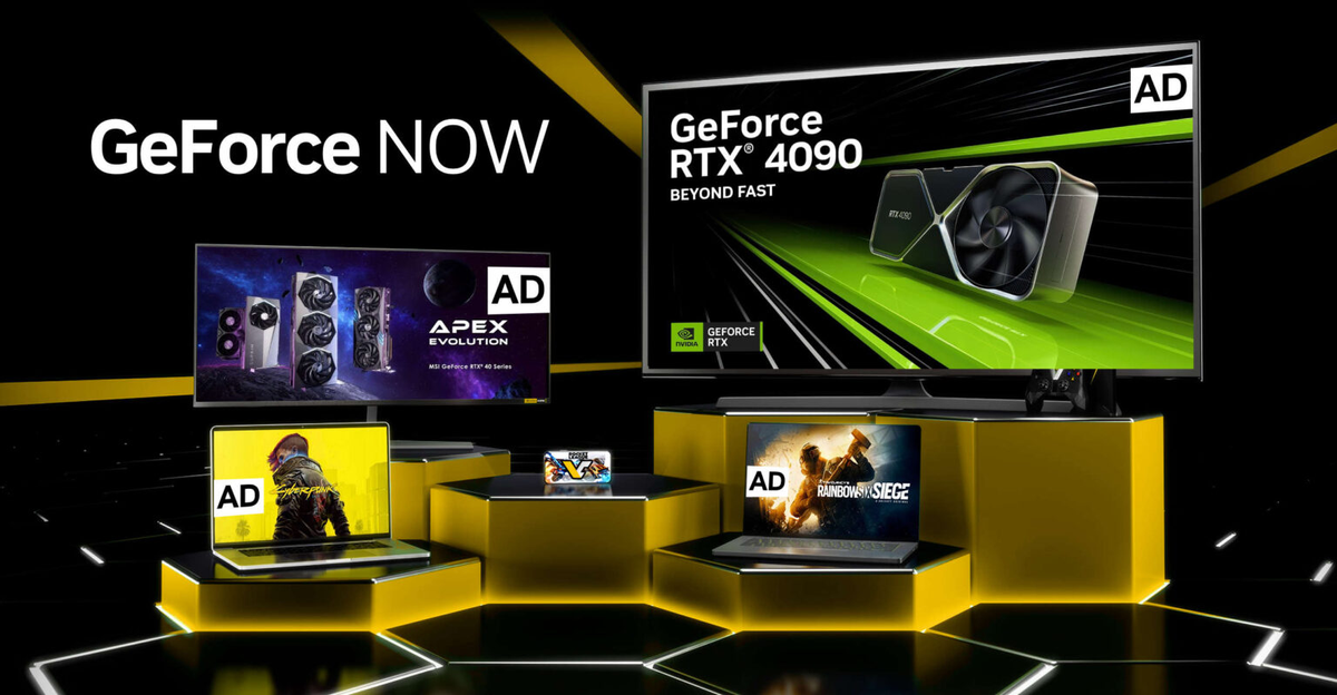 Бесплатная версия NVIDIA GeForce NOW начнет показывать по 2 минуты рекламы перед запуском игр