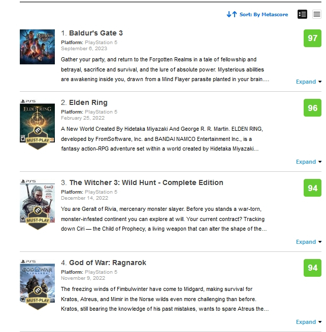 Baldur's Gate 3 — лучшая игра на  PlayStation 5
