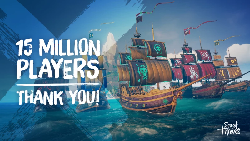 Sea of Thieves - Количество пользователей превысило 15,000,000