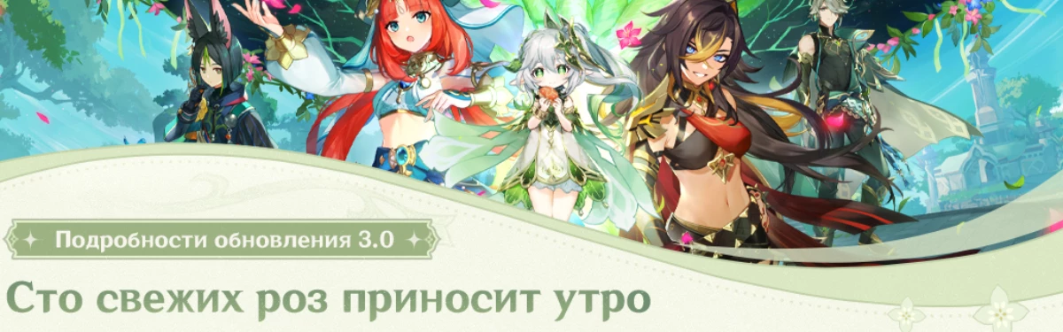 В Genshin Impact вышло крупное контентное обновление с регионом Сумеру В Genshin Impact вышло крупное контентное обновление с регионом Сумеру