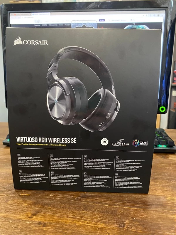 Обзор игровой гарнитуры Corsair Virtuoso RGB Wireless