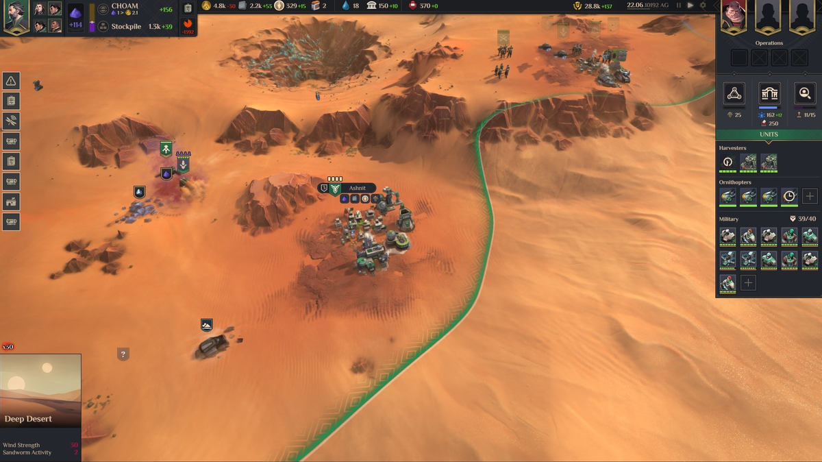 Авторы 4Х-стратегии Dune: Spice Wars показали новые скриншоты игры