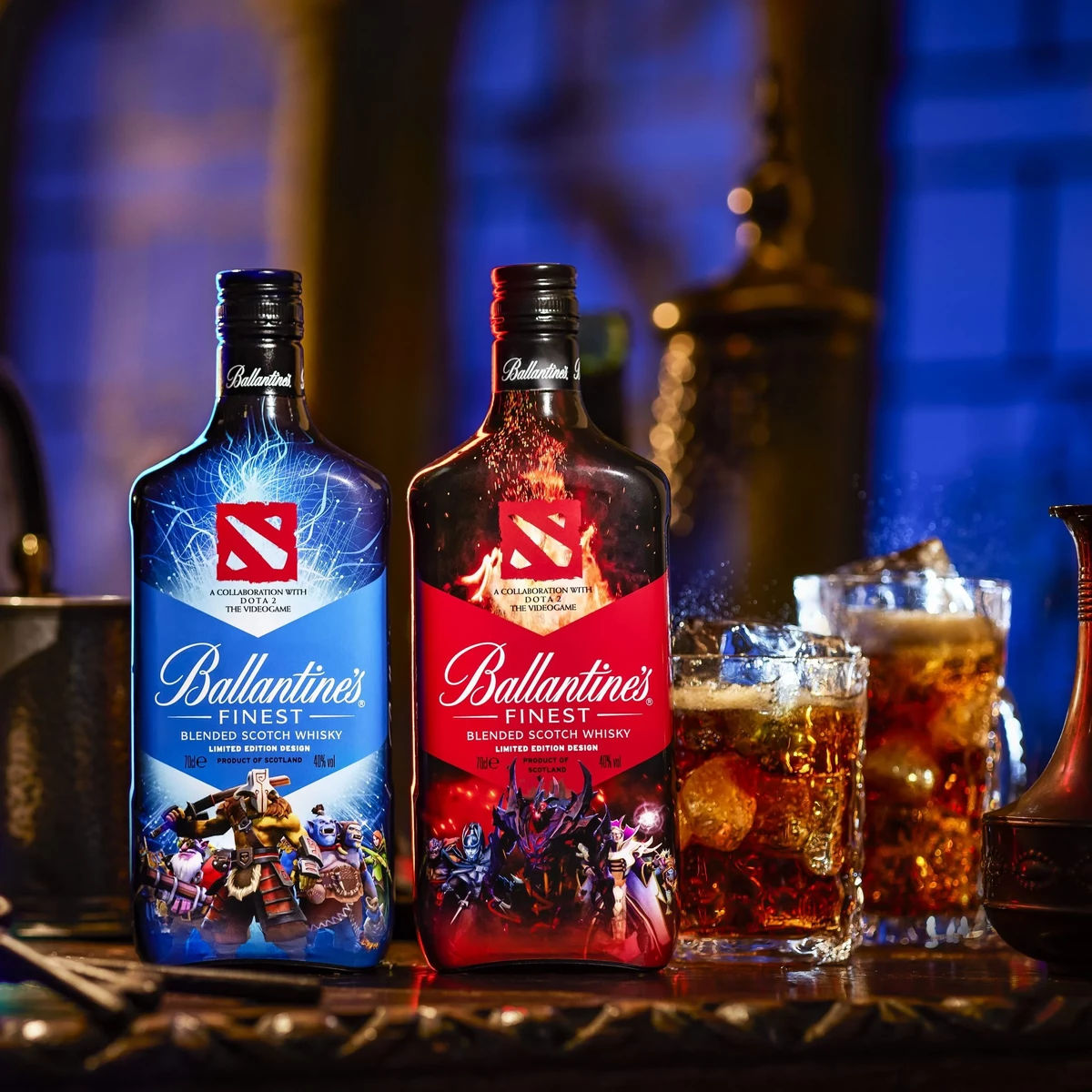 Dota 2 теперь виски — Ballantine’s выпустила лимитированную серию