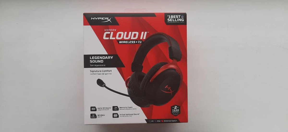 Беспроводной адаптер для наушников HYPERX cloud 2. Wireless t2. Не видит наушники hyperx