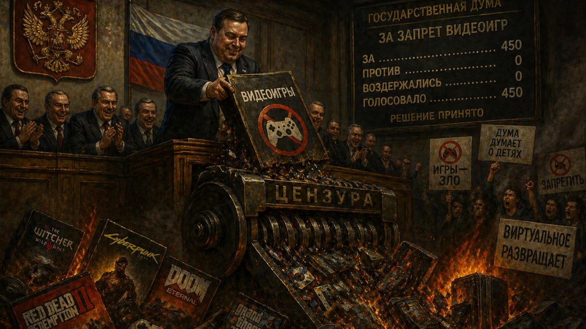 Все никак не угомонятся: в Госдуме опять подняли тему ввести прокатные удостоверения для видеоигр Все никак не угомонятся: в Госдуме опять подняли тему ввести прокатные удостоверения для видеоигр