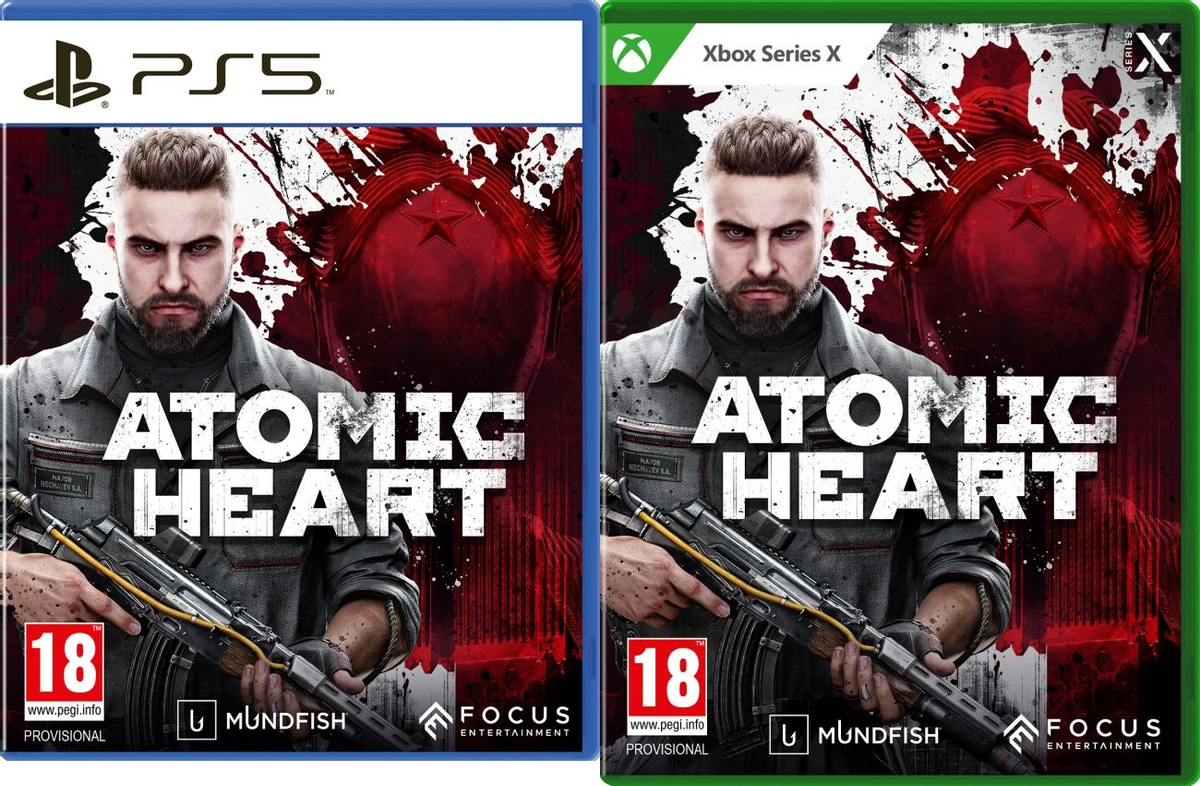 Авторы Atomic Heart показали обложки игры для консолей