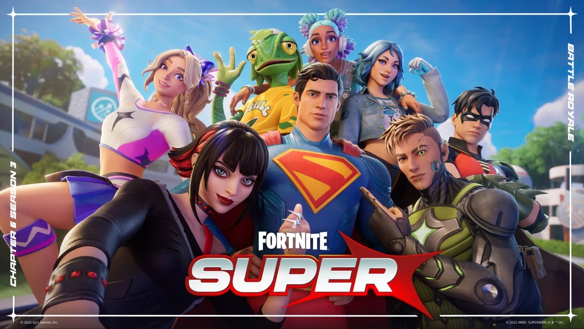 Новый сезон с супергероями стартовал в Fortnite Новый сезон с супергероями стартовал в Fortnite