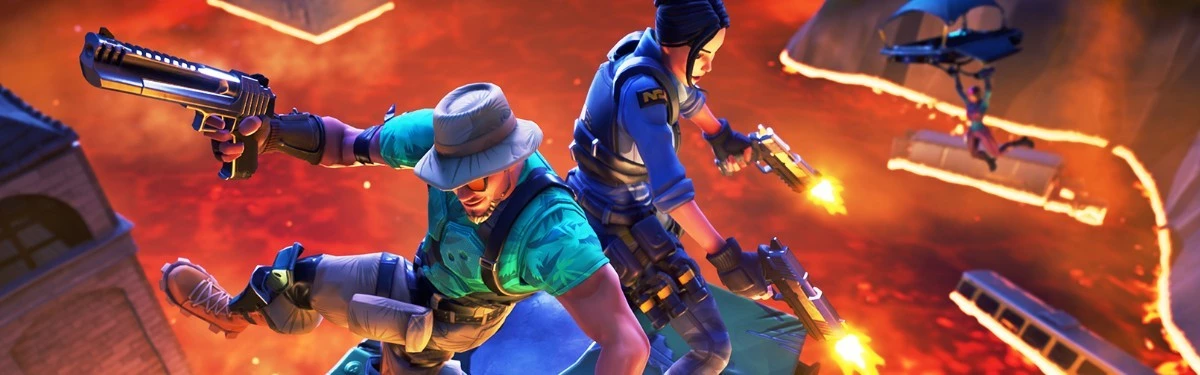 Fortnite - Пол становится лавой Fortnite - Пол становится лавой