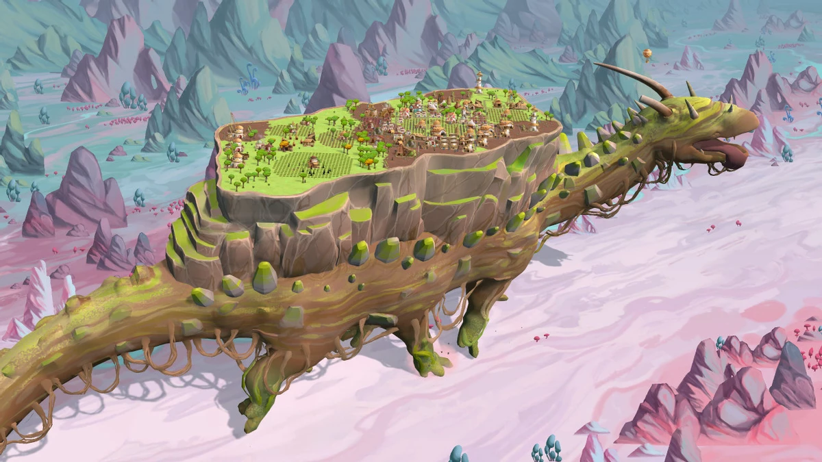 Стратегия про цивилизацию на спине динозавра The Wandering Village выйдет из раннего доступа в июле Стратегия про цивилизацию на спине динозавра The Wandering Village выйдет из раннего доступа в июле