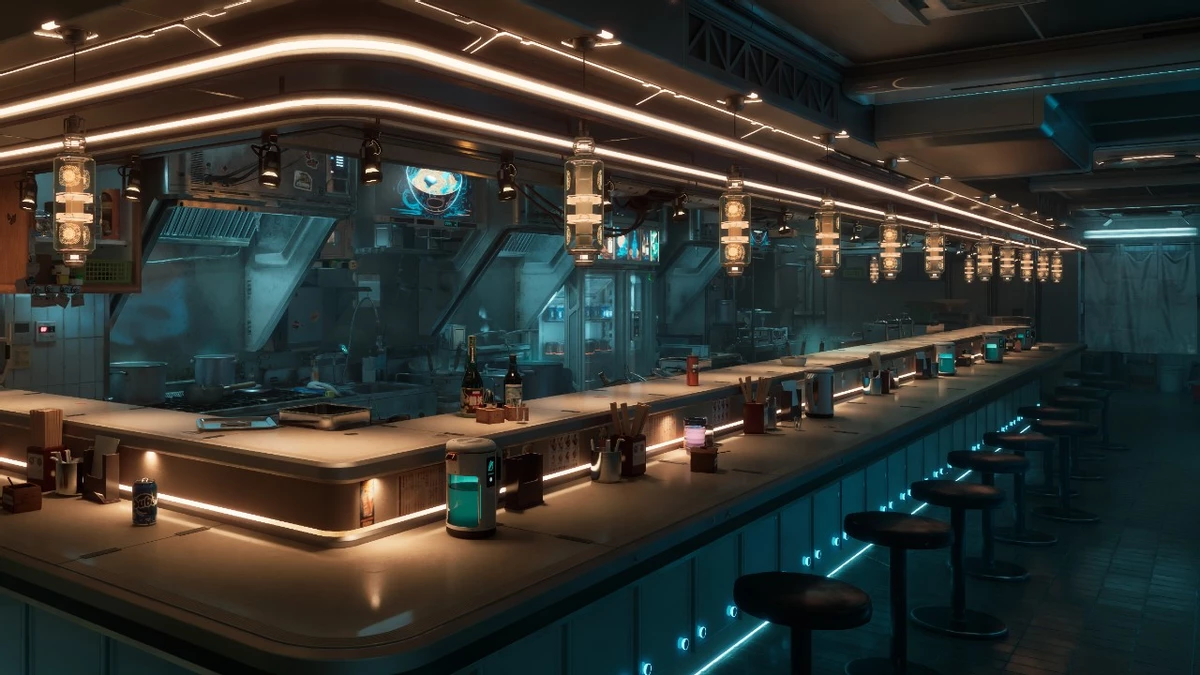 Фотореалистичная раменная от NVIDIA на Unreal Engine 5 Фотореалистичная раменная от NVIDIA на Unreal Engine 5