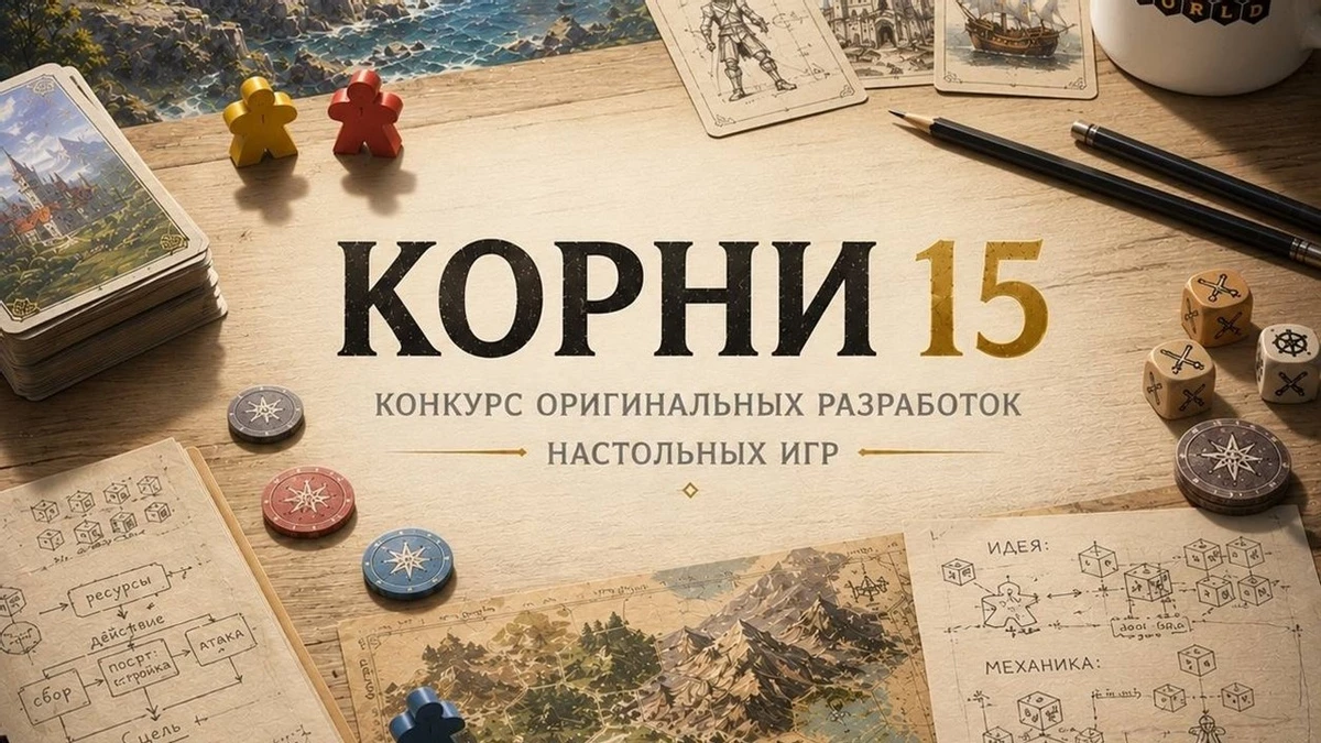Стартовал прием заявок на конкурс настольных игр «КОРНИ 15» от Hobby World Стартовал прием заявок на конкурс настольных игр «КОРНИ 15» от Hobby World