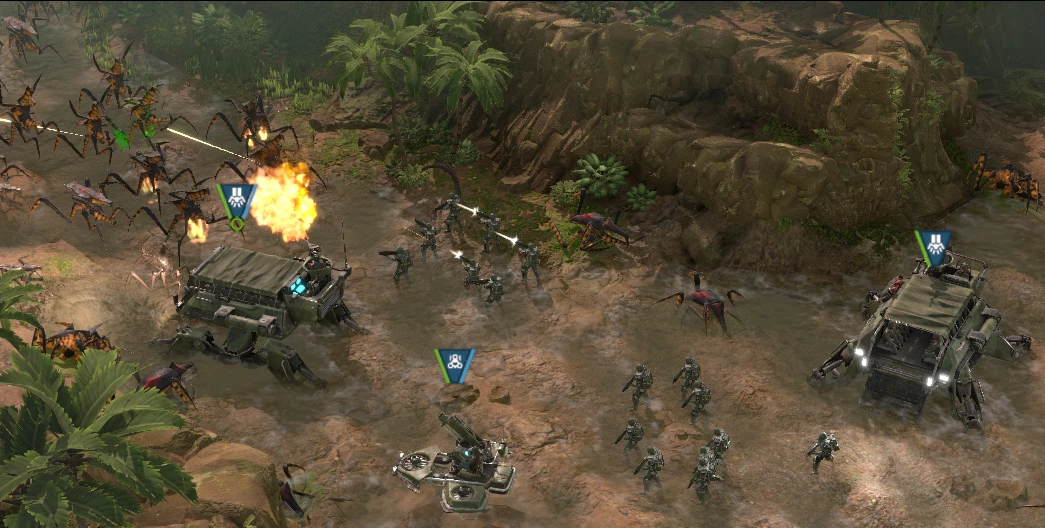 Starship Troopers: Terran Command отправит бойцов в джунгли, где пауки готовят настоящий Тропический Террор Starship Troopers: Terran Command отправит бойцов в джунгли, где пауки готовят настоящий Тропический Террор