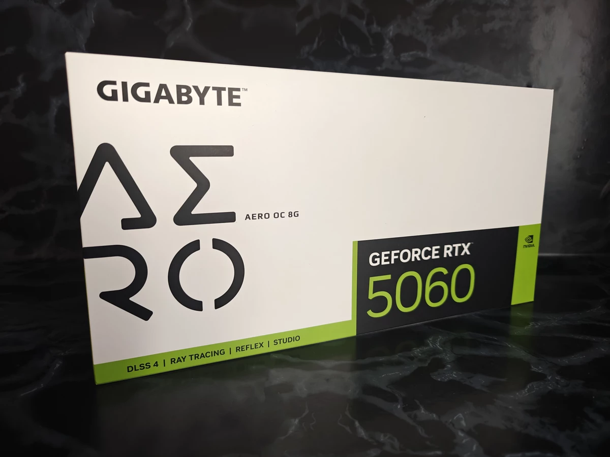 Обзор Gigabyte RTX 5060 Aero OC — белая и производительная
