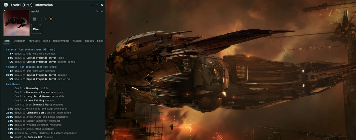 Рождение нового титана — в EVE Online построили Азариэля