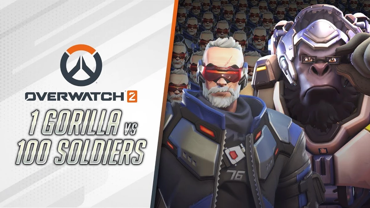 Разработчики Overwatch 2 присоединились к мемам о горилле против людей Разработчики Overwatch 2 присоединились к мемам о горилле против людей