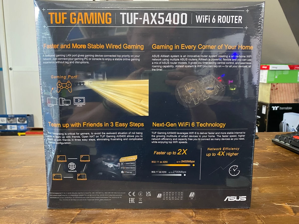 Обзор игрового роутера ASUS TUF Gaming AX5400